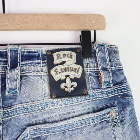 COPY - Rock Revival Walden Slim Boot Cut Jeans- 33 - Picture 5 of 17